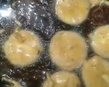 A picture of step 3 of Baingan ke pakorey.