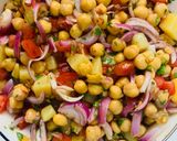 A picture of step 4 of Quick Chana chaat.