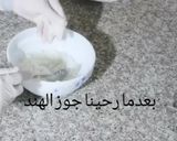 صورة لخطوة 3 من وصفة صابلي القلوب بحشو جوز الهند والحليب المركز