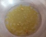 A picture of step 2 of Zarda Chawal 🧡❤️💛.