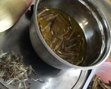 A picture of step 2 of Mocha'r (Banana Flower) Paturi.
