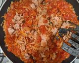 A picture of step 4 of Tuna and broccoli pasta bake.