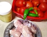 A picture of step 1 of Karahi.
