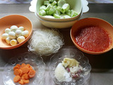 Bening Oyong & Balado Telur Puyuh