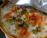 A picture of step 6 of Gobhi dum Biryani.