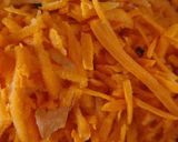 Foto del paso 4 de la receta: Tortilla espinaca- zanahoria