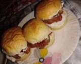 A picture of step 13 of Zinger Burger.