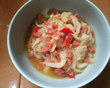 Foto langkah ke 5 dari resep Jamur sosis saus tiram.