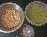 A picture of step 1 of Mumbai famous misal pav.