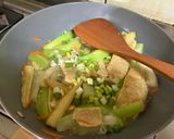 絲瓜炒豆皮的食譜步驟7照片