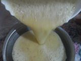 عصير طبيعي منعش 👌🍌🍑 مانجا موز وخوخ 💞 ما احلى الصيف 😄