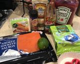 Foto langkah ke 1 dari resep Salmon Mentai Bekal Anak dan Suami.