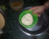 A picture of step 4 of Moong Dal Kachori.