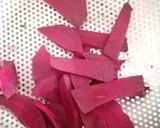 A picture of step 5 of Guava fudge (a vegan sweet).