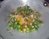 A picture of step 4 of Masaladar Bhindi.