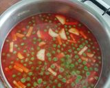 Zöldborsóleves recept fázis 3 fotója