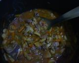 A picture of step 8 of Coconut Beef Stroganoff #FestiveContestNaivasha #AuthorMarathon.