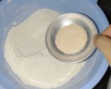 Foto langkah ke 9 dari resep Roti sobek isi vla coklat dan unti kelapa putih.