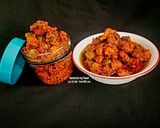 A picture of step 6 of Raw Mango Gumberry Pickle - Gunda Keri Athanu - (Gujarati Style).