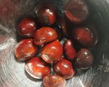 Foto langkah ke 2 dari resep ✨️Buah Berangan Panggang (Chestnuts)🌰🦫.