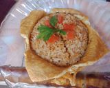 Foto langkah ke 5 dari resep Nasi Goreng Seafood ala Dapur Asfa.