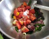 A picture of step 2 of Tomato Chutney.