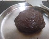 A picture of step 6 of Chocolate banana pancake.