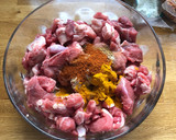 A picture of step 3 of Slow cooked lamb tagine.