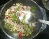 A picture of step 3 of Sprout Green Moong Dal Salad.