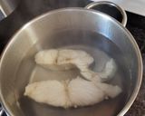 Foto do passo 1 de Bacalhau Espiritual com Courgete
