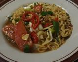 Foto langkah ke 4 dari resep Mie Rebus Pedas.