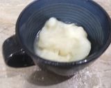A picture of step 1 of Nan khatai without oven 👌.
