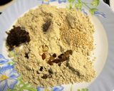 A picture of step 2 of Jowar Atta Laddu.