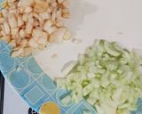 A picture of step 2 of Nachos with Sweet and Spicy Dips.