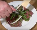 A picture of step 7 of Beef Carpaccio.