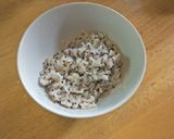 รูปขั้นตอนการทำที่ 8 ของ ข้าวต้มไก่สับใส่เห็ดชิเมจิ