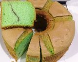 Foto langkah ke 10 dari resep Chiffon Pandan Loyang Biasa.