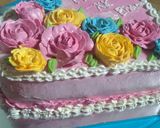 Foto langkah ke 9 dari resep Rainbow cake.