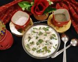 A picture of step 4 of Chaat (Dahi Aloo Chaat).