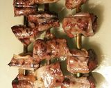 Foto del paso 20 de la receta Hígado de cordero con crepinette a la brasa en varillas de laurel