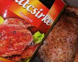 #XVIII. Egészben sült fűszeres csirke, kakukkfüves burgonyával, tepsiben sütve recept fázis 1 fotója