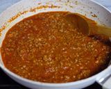 Foto langkah ke 7 dari resep Italian Meat Sauce (Ragù alla Bolognese) - Marcella Hazan.