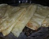 A picture of step 6 of Halwa puri    sehri special.