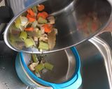 A picture of step 5 of No salt vegetable stock.