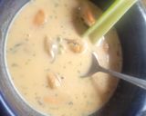 A picture of step 3 of Hot and Creamy Mussles Soup.