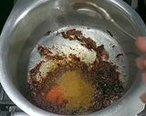 A picture of step 5 of Red beans curry.