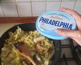 A picture of step 9 of Mushroom and Cabbage Pie.