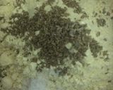 A picture of step 1 of Besan Chilla.