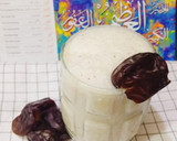 A picture of step 3 of Dates smoothie.