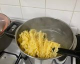 A picture of step 1 of Curly Fettuccine Meatball.